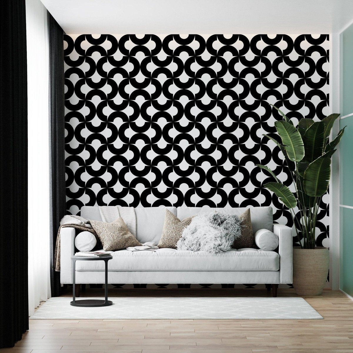 Modern Peel and Stick Removable Wallpaper