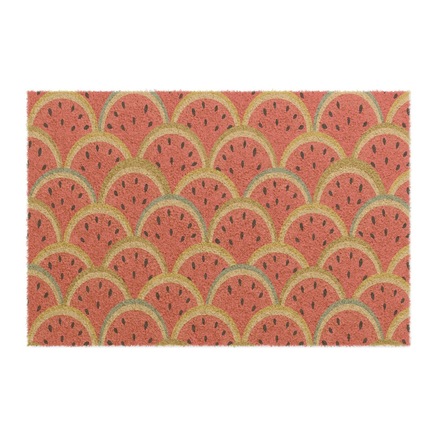 Front Door Mat Watermelon, Entry Mat, Foyer Mat, Indoor Outdoor Mat ...