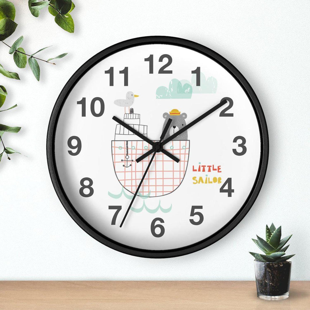 Wall Clock Design For Kids
