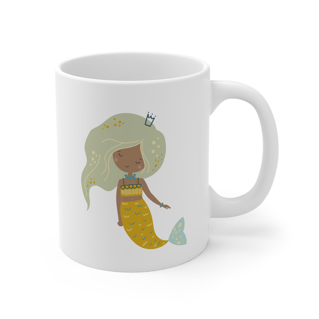 Girls Mug Mermaid African American, Kids Gift Mug, Child Mug, Kids Gift,  Drinkware  PIPPA + JUNE